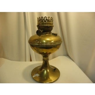 Vintage Brass Oil Lamp - Ideas on Fot