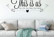 Amazon.com: Family Wall Decal - This Is Us Our Life, Our Story .