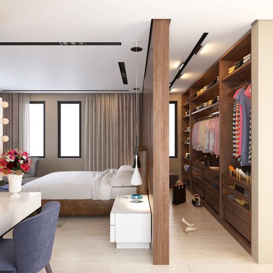 37 Wonderful Master Bedroom Designs with Walk in Closets | Modern .