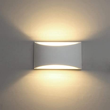 Modern LED Wall Sconce Lighting Fixture Lamps 7W Warm White 2700K .