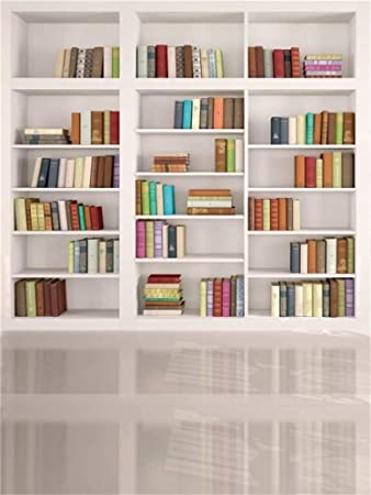 Amazon.com: AOFOTO 5x7ft Modern School Bookcase Background Library .