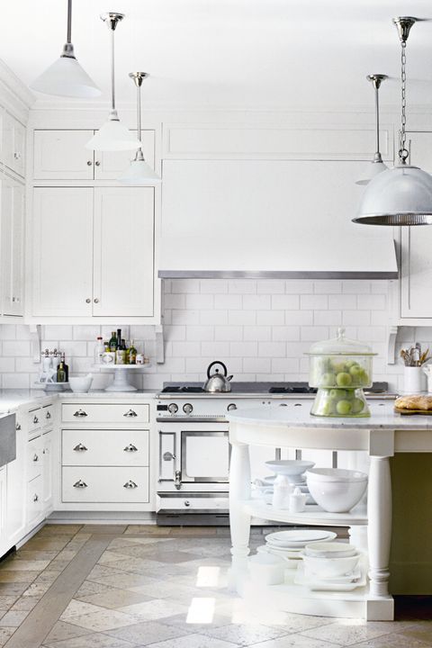 20 White Kitchen Design Ideas - Decorating White Kitche