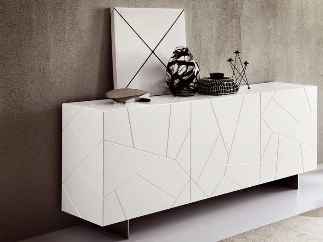 Sideboards, Remarkable White Modern Sideboard Modern Credenza Ikea .