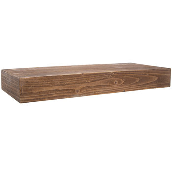 Walnut Floating Wood Wall Shelf | Hobby Lobby | 808286