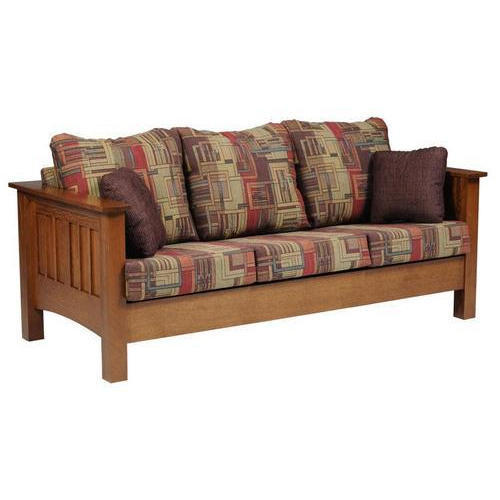 Wooden Cushion Sofa, Rs 24000 /piece, Saikrupa Furniture | ID .