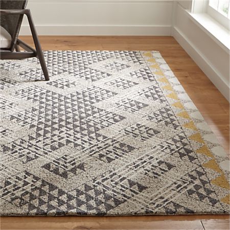 Thea Hand Hooked Wool Rug | Crate and Barr